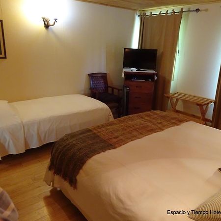 Espacio Y Tiempo Hotel De Montana La Junta Cameră foto